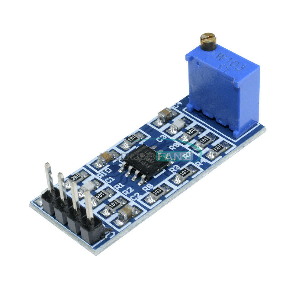 2PCS 100 times LM358 gain Signal amplification amplifier Operational Module