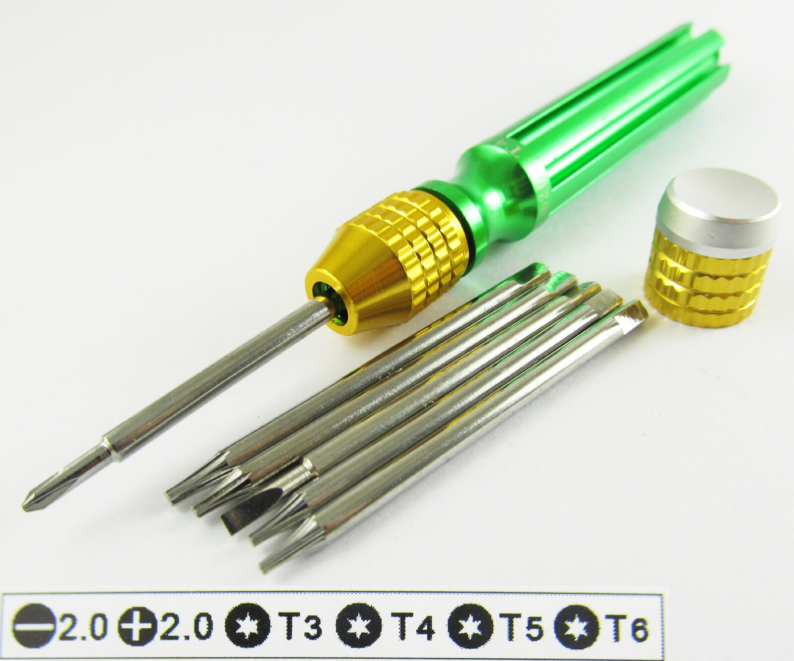 Best 889A 6 in 1 Multi-function Kit Set Straight Screwdriver T3/T4/T5/T6/PH00/-2