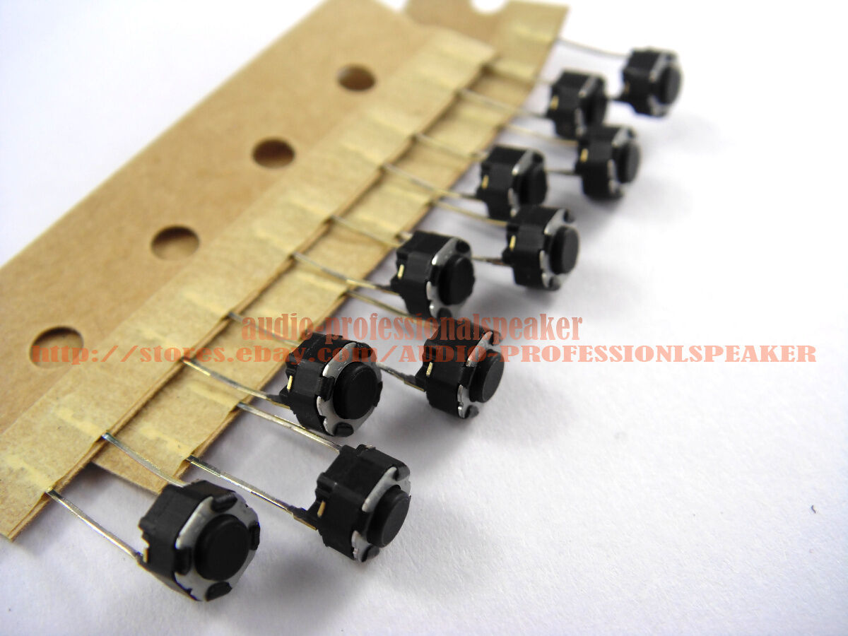 100 x Black Switch For PIONEER CDJ 400 350 850 900 2000 PLAY PAUSE CUE DSG 1117