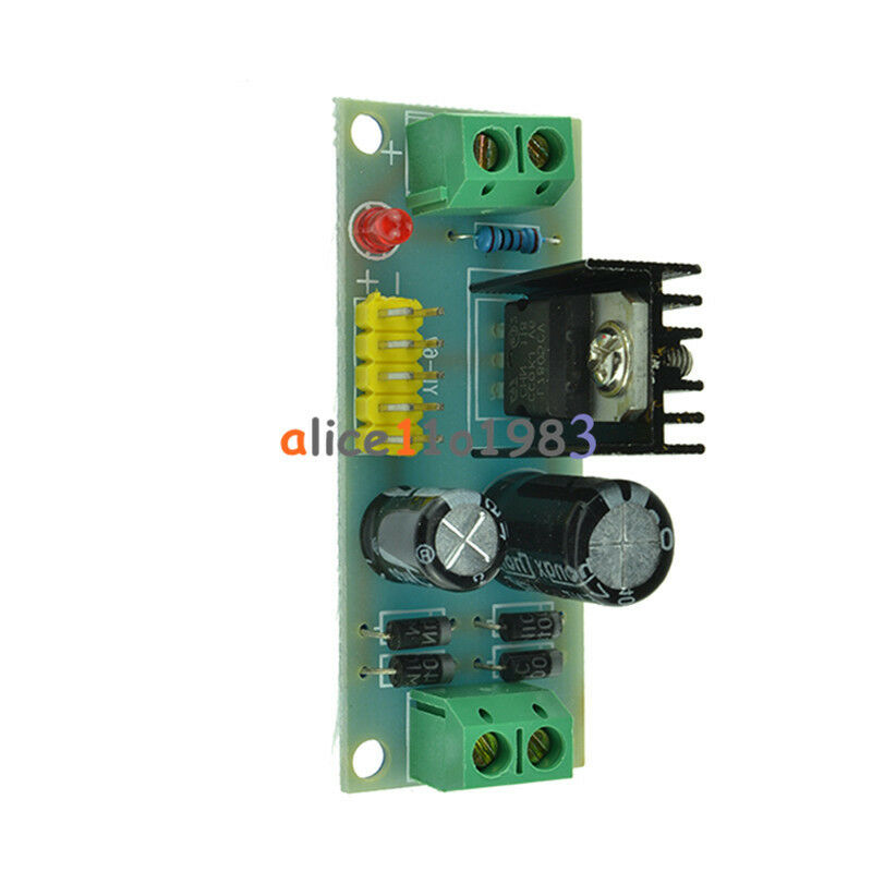 L7805 LM7805 Step Down Converter 7.5V-35V to 5V Regulator Power Supply Module