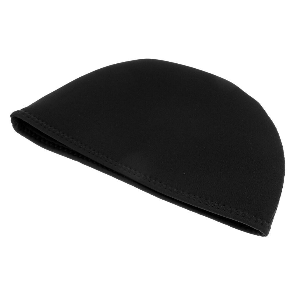 2Pcs 2mm Neoprene Men Women Beanie Hat Super Stretchy Warm Waterproof Swimming