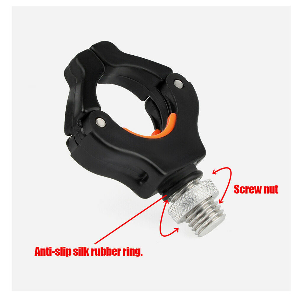 Fishing Rod Rest Gripper Head Tackle Bracket Grip Holders Support Equipment