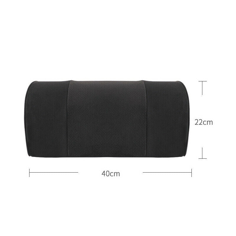 Memory Foam Lumbar Support Pillow for Car Seat Back Pillow Soft Home Office 1PCS