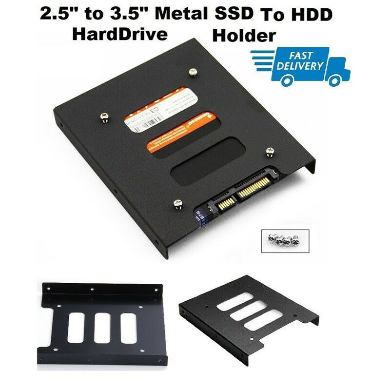 2.5" To 3.5" SSD HDD Metal Adapter Mounting Bracket Hard Drive Holder For .l8