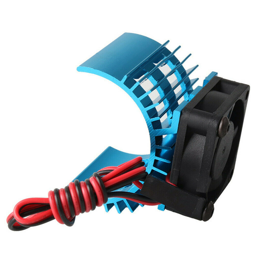 540 550 Motor Heatsink W/ Cooling Fan For HSP Axial  1/10 RC Car DIY