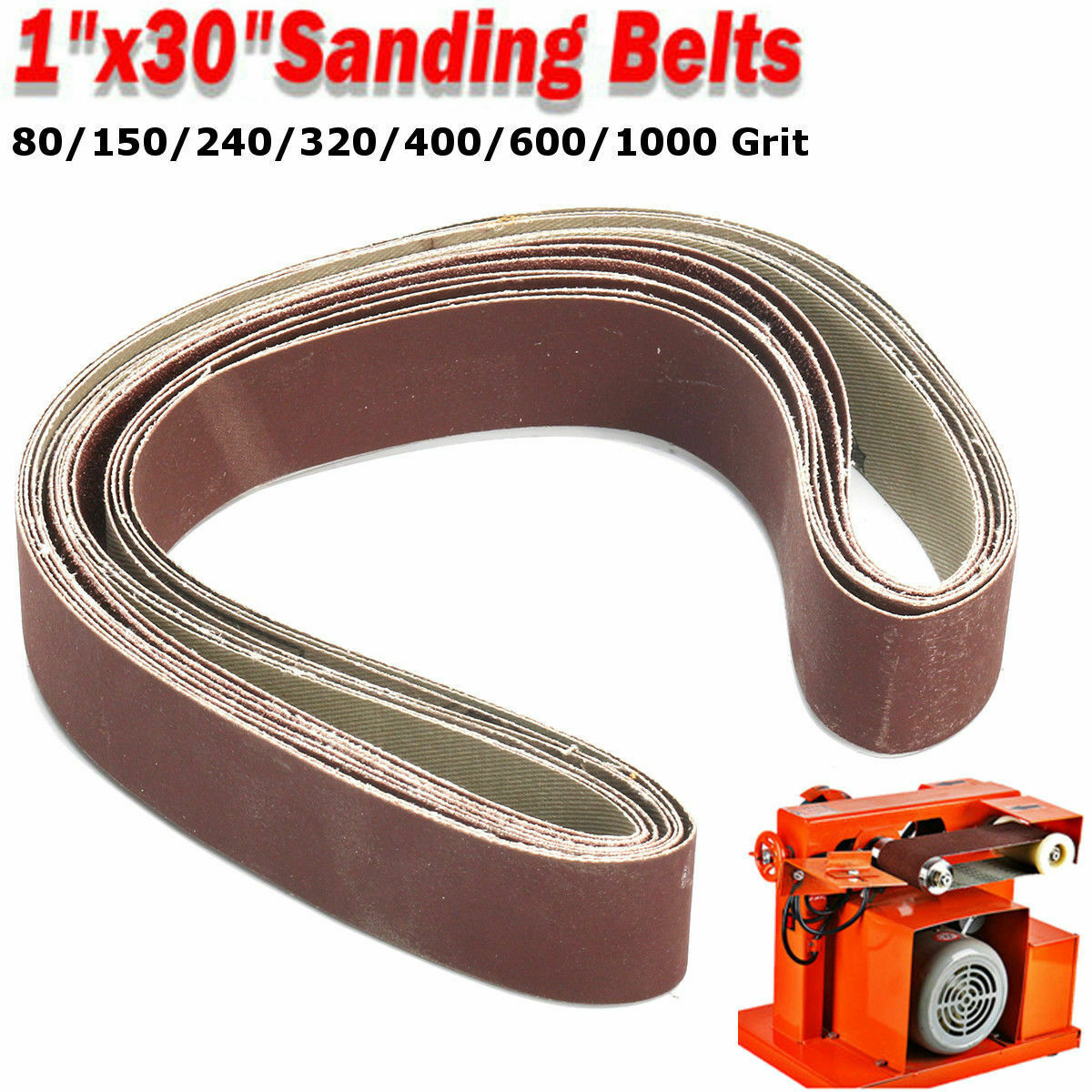 Sanding Belts 762x25mm 1'' X 30'' Belt Sander 762x25mm STARCKE Grit 80-1000
