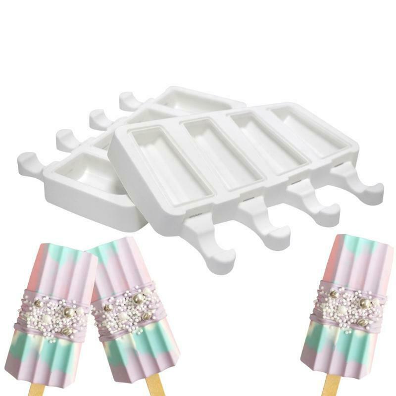 Cavities Cake Mold Tray Silicone Dessert Mould Popsicle Maker Mold Home Durable