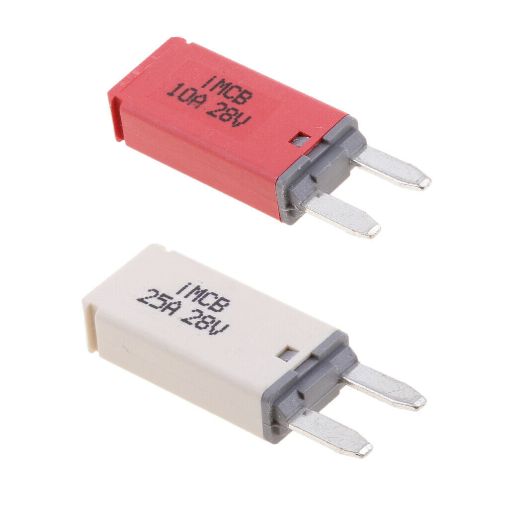 10/25A Mini  Fuse Manual Reset Breaker Car Truck Corrosion Resistance