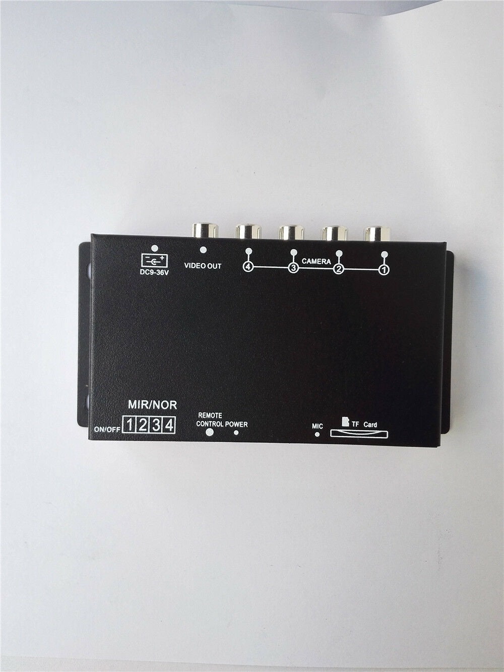4Way Car Parking View Camera VCR Image Split-Screen Control Box 360Â° Monitoring