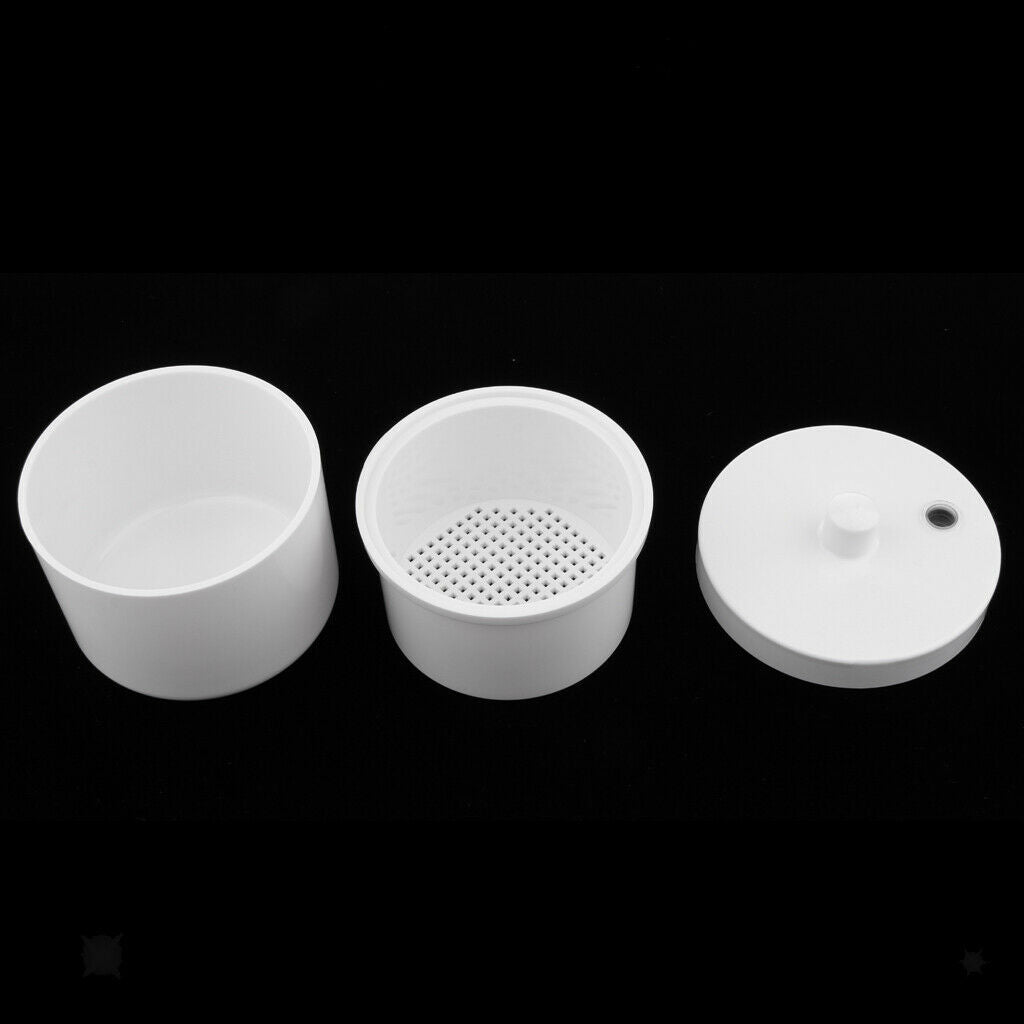 Nail Art Tools Sterilizer Box Manicure Drill Bits Salon Disinfection Case