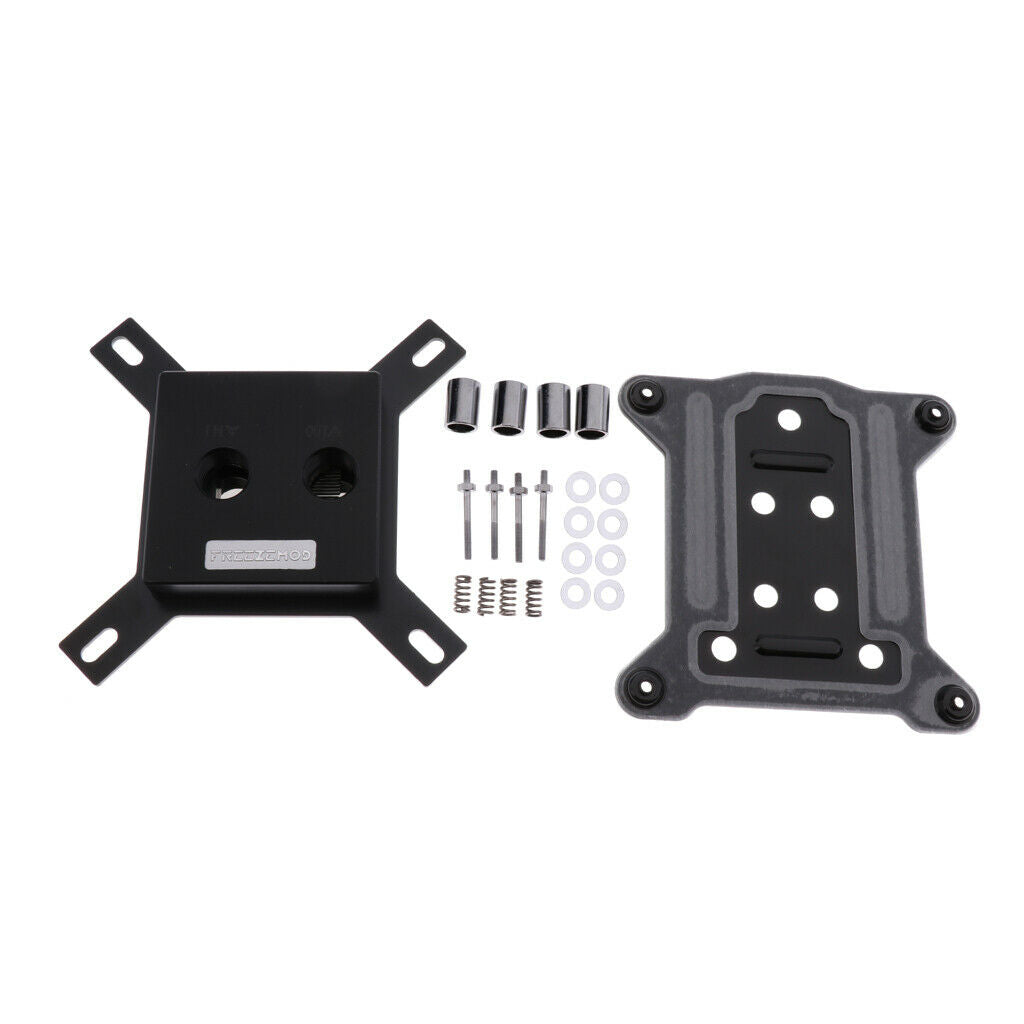 MagiDeal Stainless Steel CPU Computer Water Cooling Block for Intel 1150