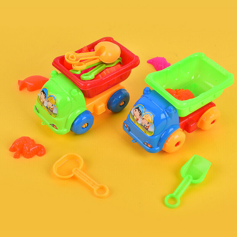 New 11 Pieces Set Small Beach Toys Summer Play house car Kids Baby Child .l8