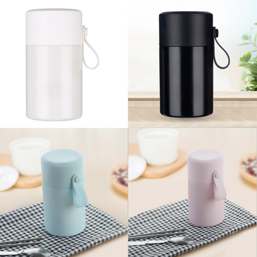 Lunch Food Jar Vacuum Insulated Stainless Steel Lunch Container 560ML White