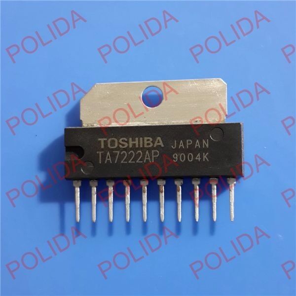 10PCS AUDIO POWER AMPLIFIER IC TOSHIBA SIP-10 TA7222AP TA7222P