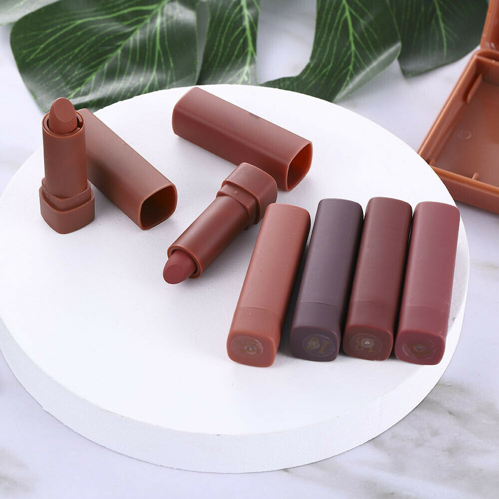 6PCS/Set Long Lasting Lip Gloss Beauty Glazed Matte Liquid Makeup Lipstick Lip~