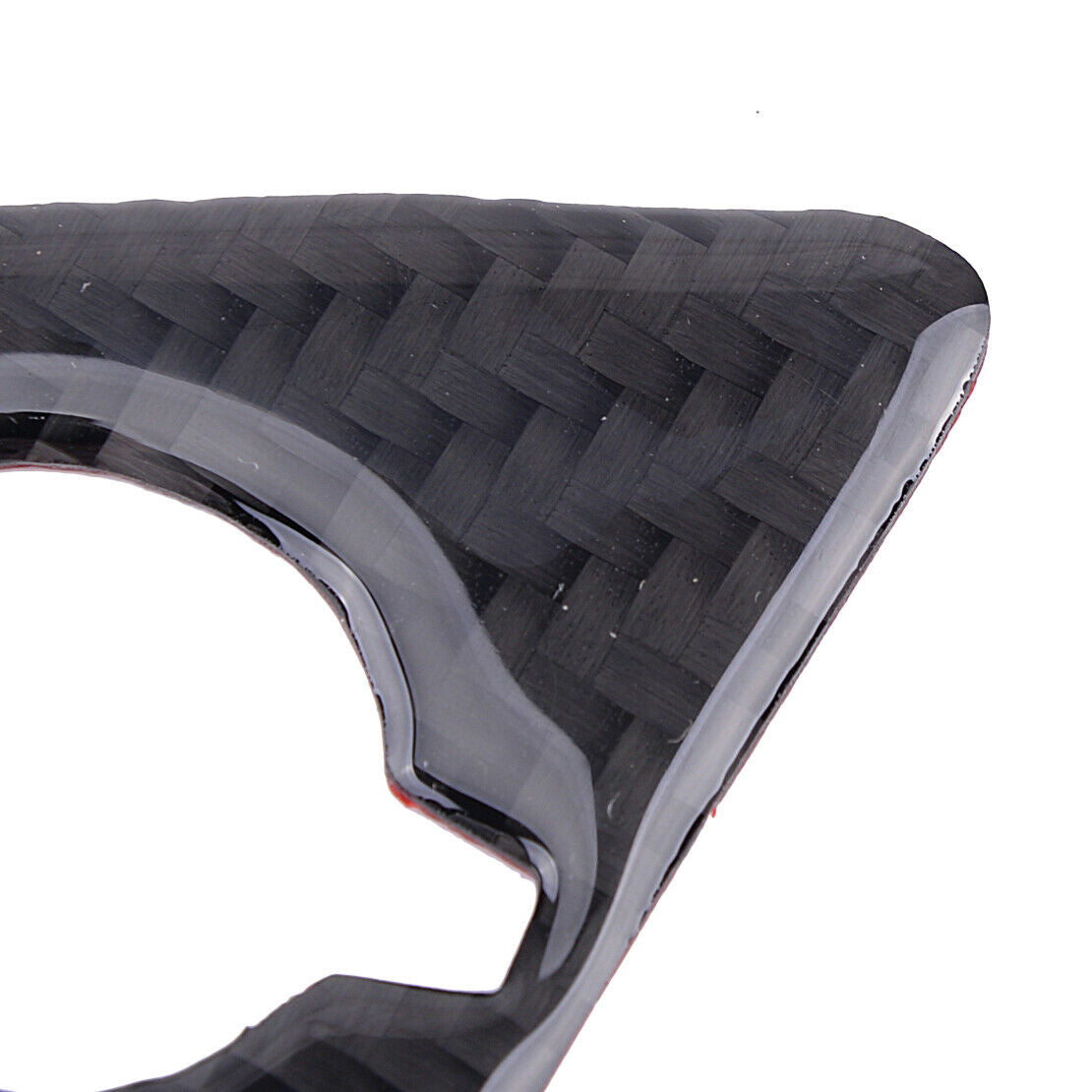 Car Carbon Fiber Texture Speaker Switch Knob Trim Cover fit for Audi Q7 16-19