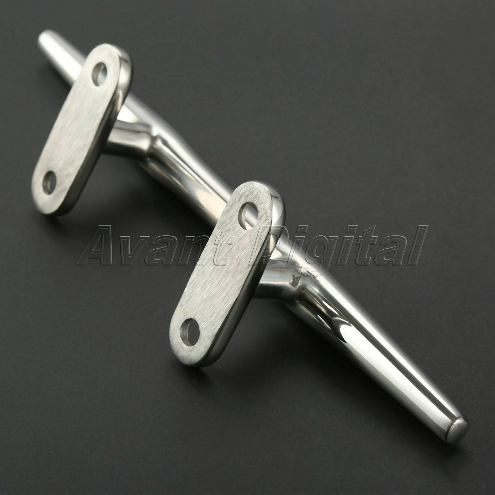 8" 200mm Dock Deck Line Rope Cleat Stainless Steel 316 Heavy Duty Boat Hardware