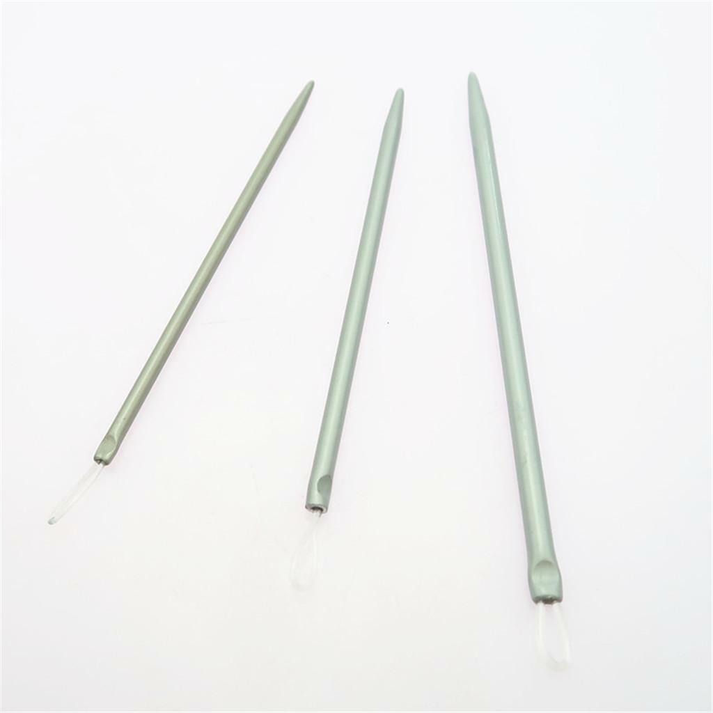 3 Sizes Blunt Needles with Plastic Loop Hand Knitter for Yarn Sewing Darning