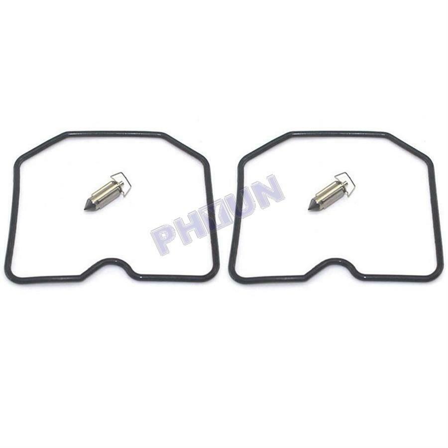 2x Carburetor Repair Kits w/ Vacuum Membranes For Kawasaki ZZR/EX/GPX 250 EX250H