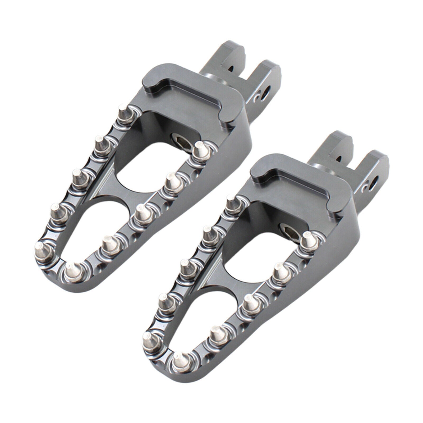 Foot Pegs Footrest Foot Pedals for Ducati 400 800 1100 15-20 Rear Titanium