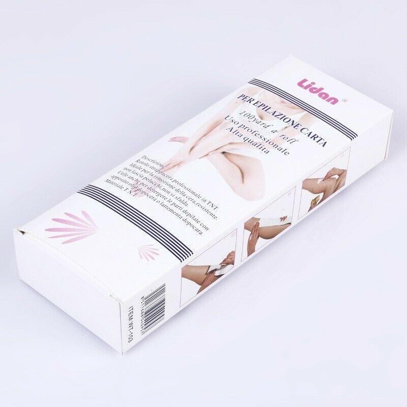 100pcs Beauty Non Woven Large Body and Facial Wax Strips