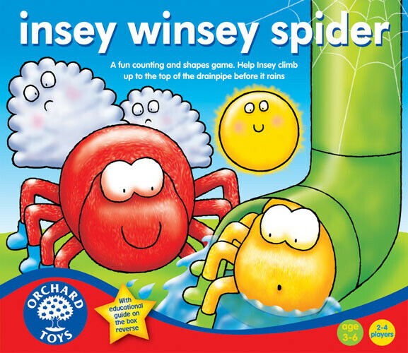 Orchard Toys 031 Insey Winsey Spider  Kids Childrens British made Game 3 - 6 Yrs