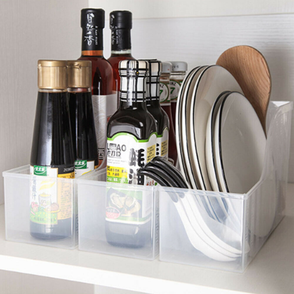 Multifunctional Transparent Storage Box Desktop Storage Refrigerator Organized