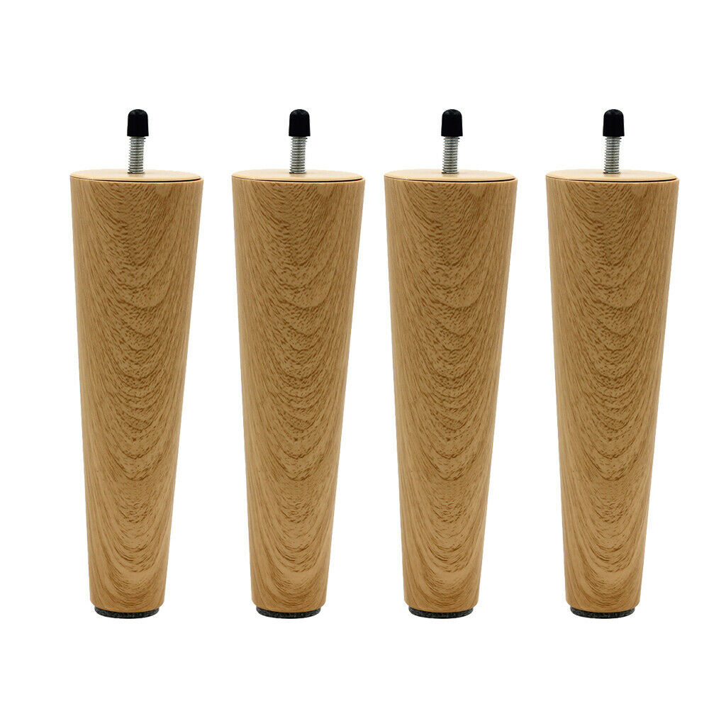 4x 8" Solid Wood Replacement Sofa Couch Chair Ottoman Loveseat Legs