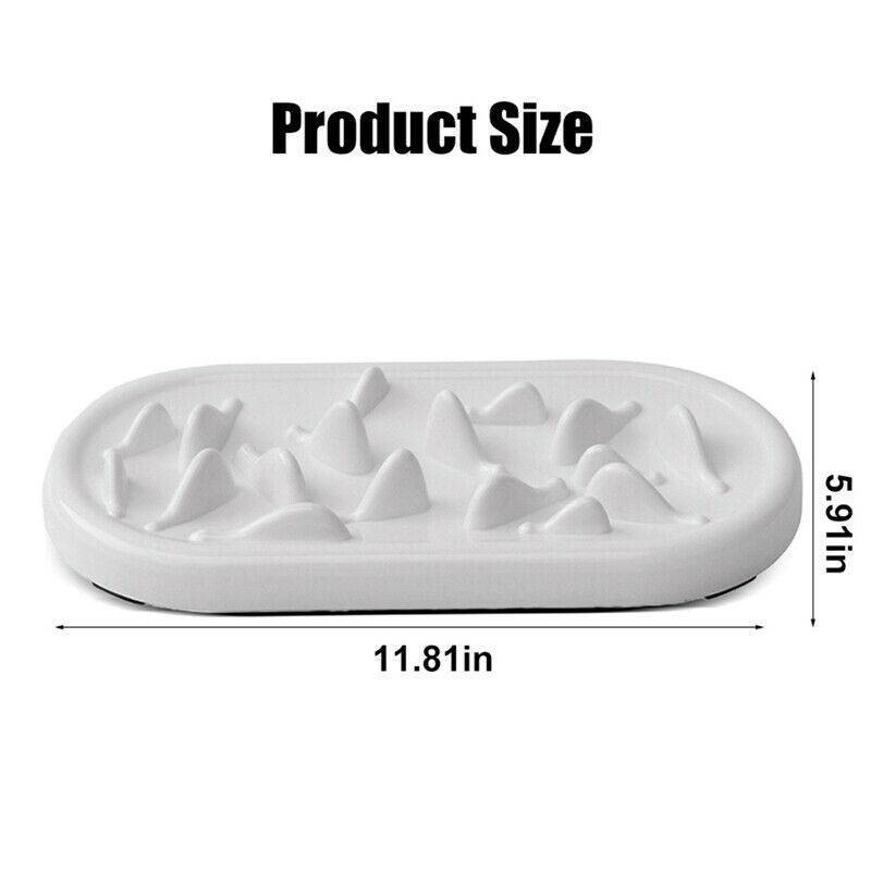 Slow Feeder Cat Bowls Pet Fun Interactive Feeder Cat Bowls Helps Stop Bloat N3O5
