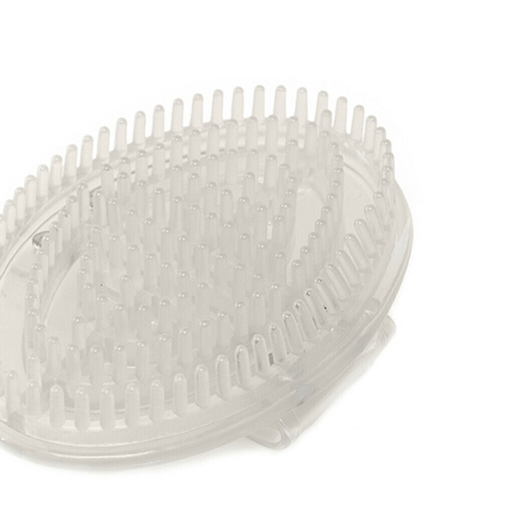Hair Scalp Massager Shampoo Brush Meridian Brush Scalp Care Brush Clear