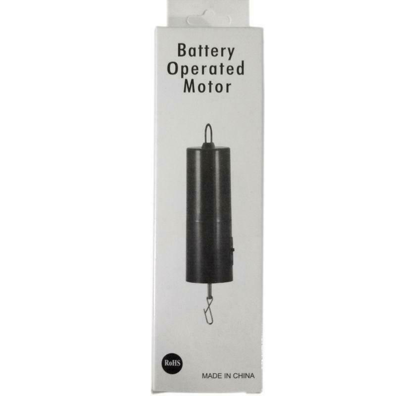 Rotating Motor Hanging Display with Hanger for Wind Spinner and Wind Chimes