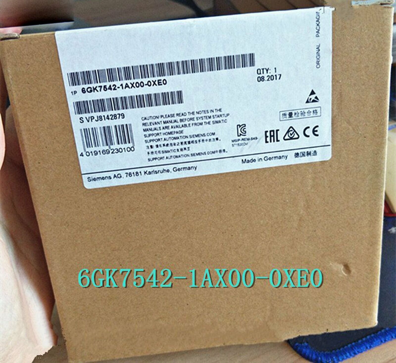 1pc NEW SIEMENS 6GK7542-1AX00-0XE0 Communication module in box