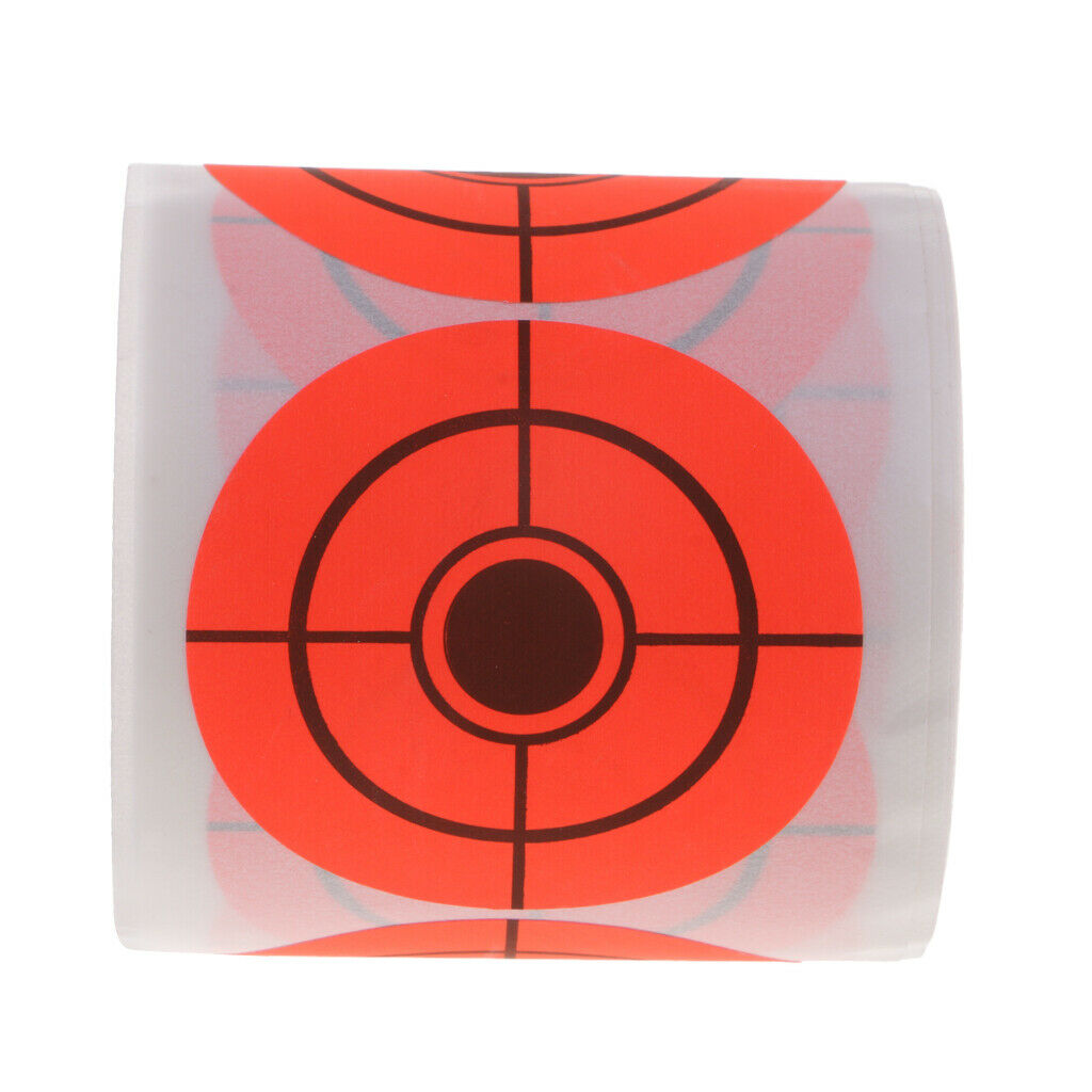 250Pcs Disposable Self-Adhesive Shooting Archery Practice Paper Targets