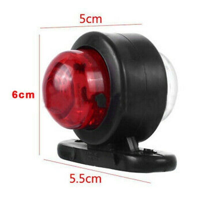 Car Truck Led Red White 12V/24V Side Marker Light Outline Lamps Car AccessorieG5
