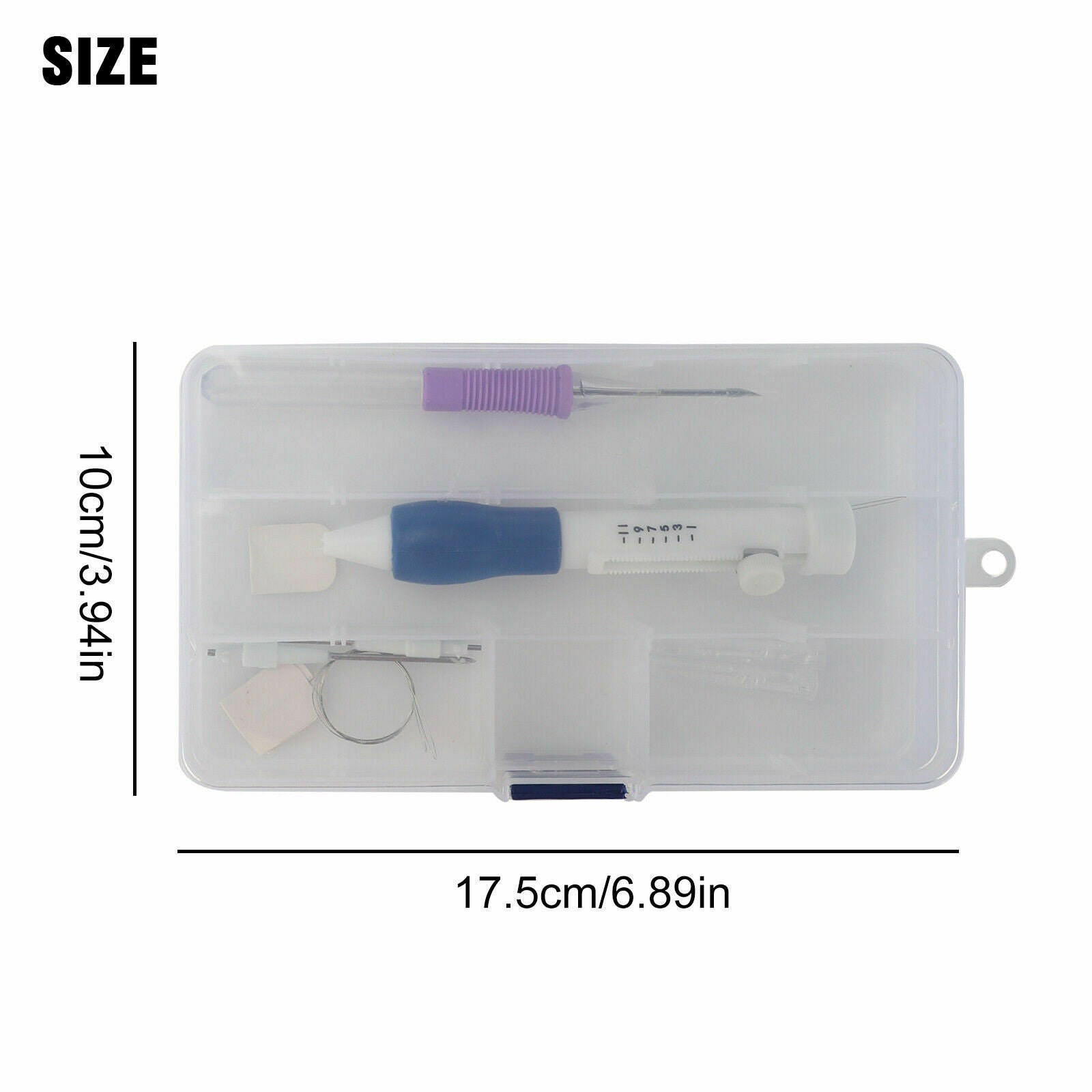 Punch Needle Magic Embroidery Pen Set Stitching Thread DIY Tool Sewing Craft Kit