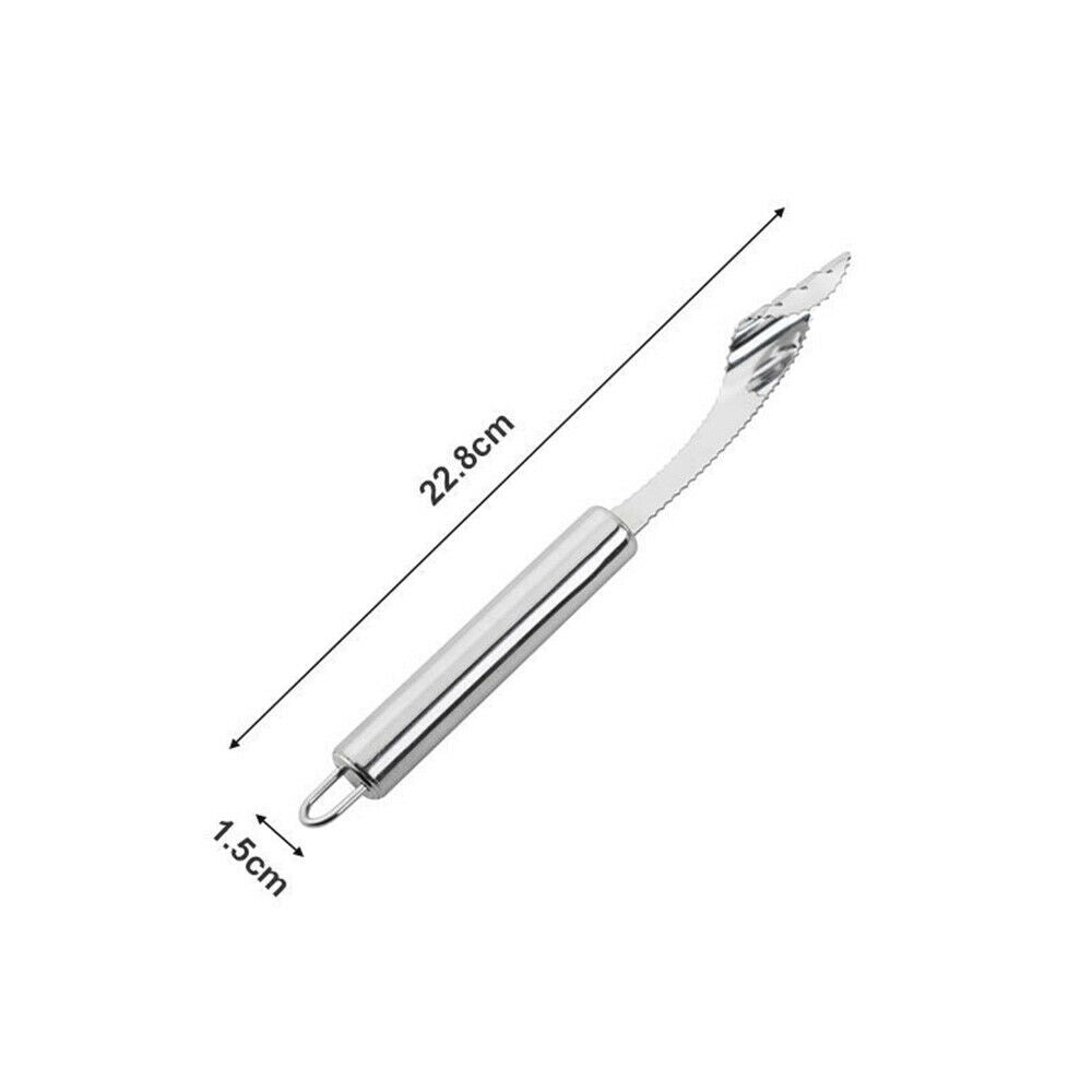 Jalapeno Pepper Corer Remover Cutter Slicer Stainless Steel Fruit Kitchen Tool