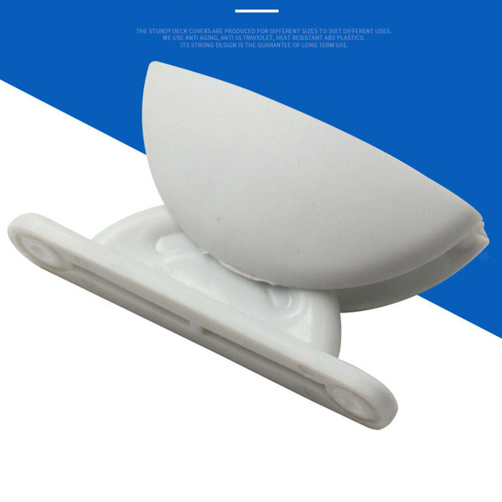 2x Door Catch Stopper Latch for Cupboard RV Boat Motorhomes Trailer White