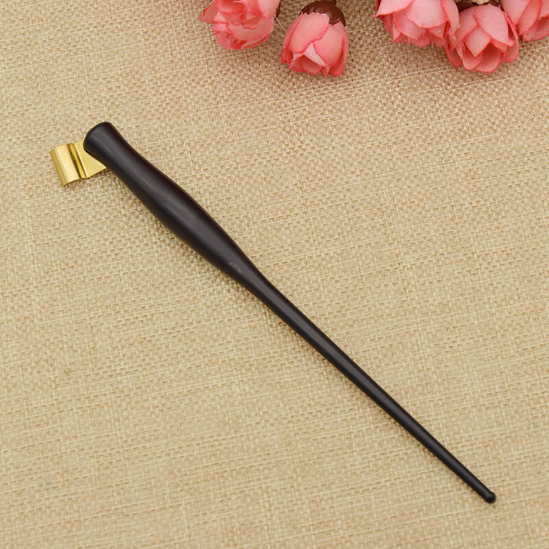 English Calligraphy Dip Pen Nib Holder Oblique Fountain Pen Holder Plastic New