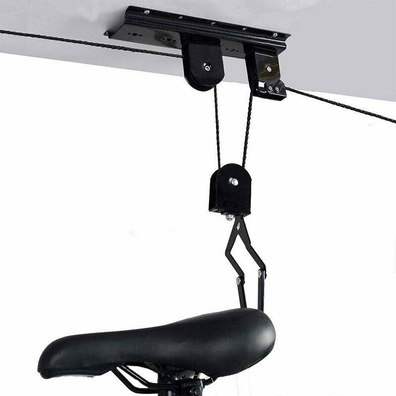 Support Lifter Bike Ceiling Light + Bindings And Hook - Lift Bicycle - New
