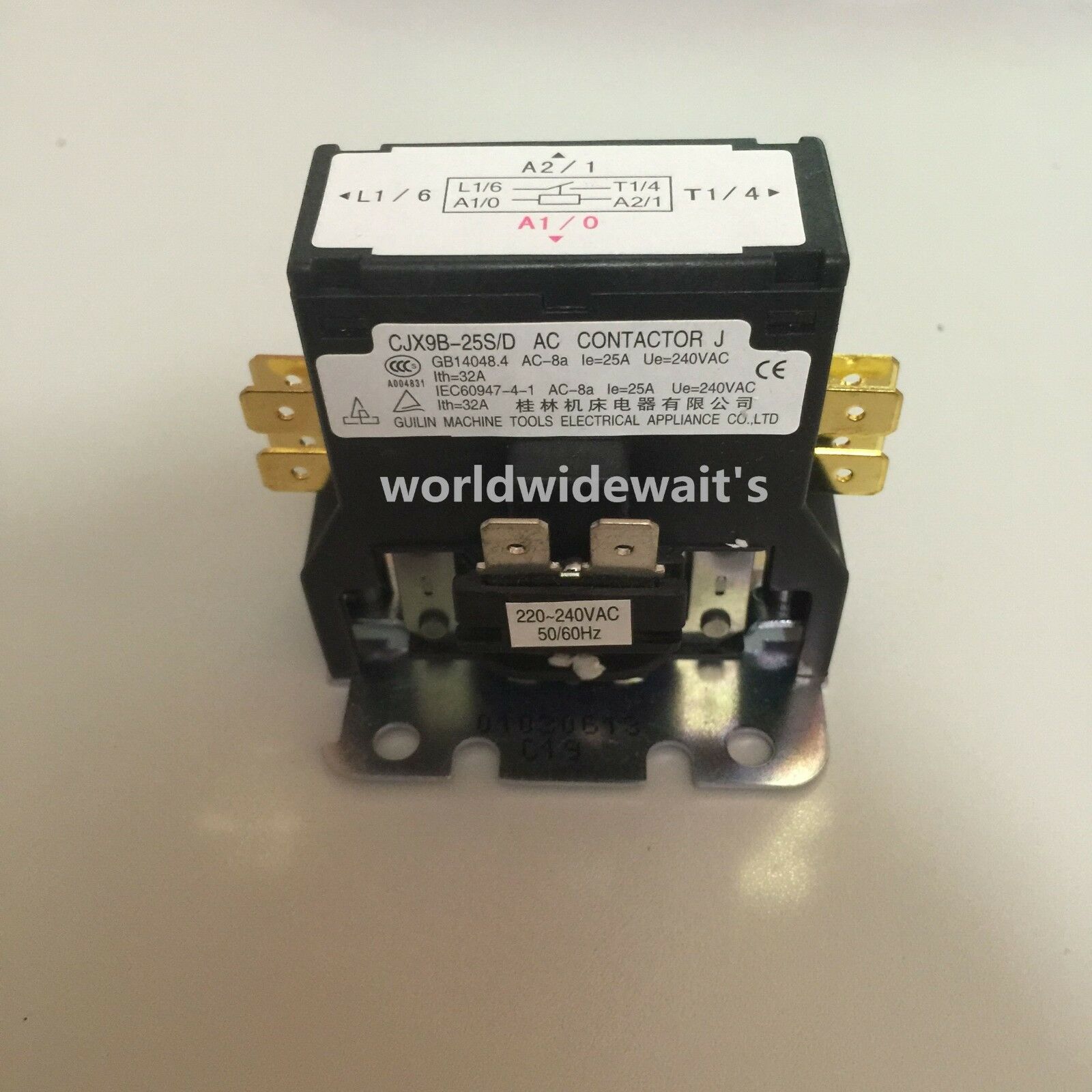 CJX9B-25S/D AC 220V Air Conditioner Coil Magnetic Contactor