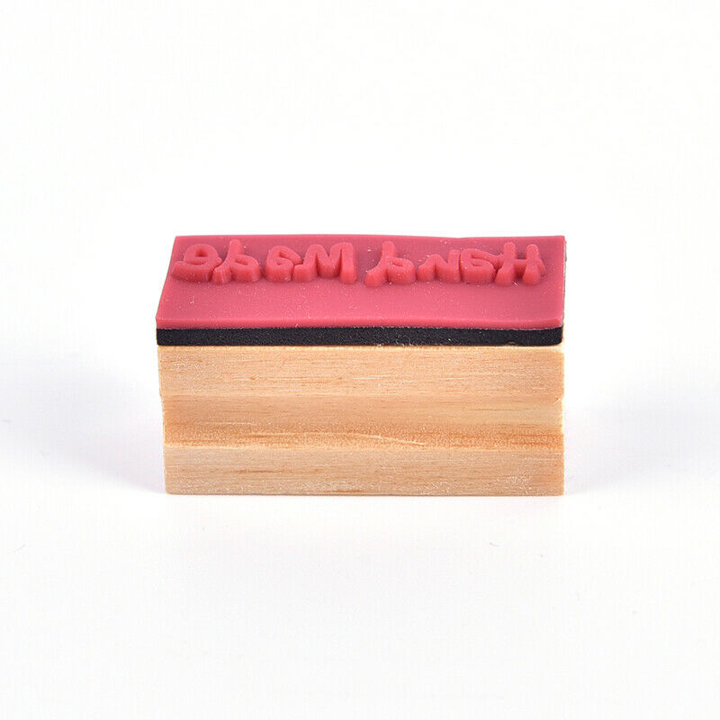 Handmade Soap Wood Stamp Mold Chapter DIY Wooden Hand Made Pattern Stam.l8