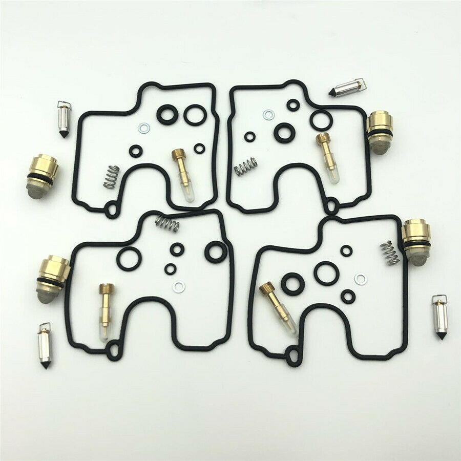 Carburetor Carb Rebuild Repair Kit 4Sets for KAWASAKI Ninja ZX-6R ZX6R / ZZR 600