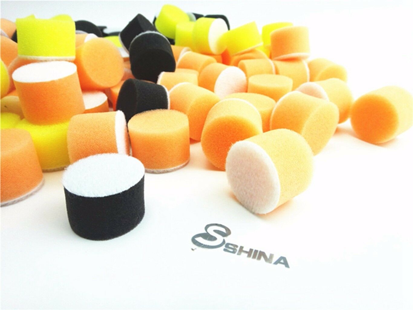 150pcs 1 inch 25mm Buff Polishing Polisher Pad Kit for Car Polisher