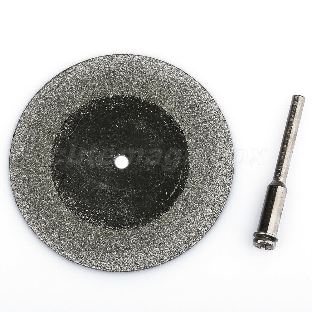 2" 50mm Diamond Cut Off Wheel Power Rotary Cutting Disc Saw Blade Tool WIth Rod