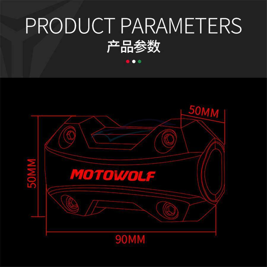 1 Pair Universal Black Nylon Motorcycle Engine Guard Crash Bar Bumper Protector