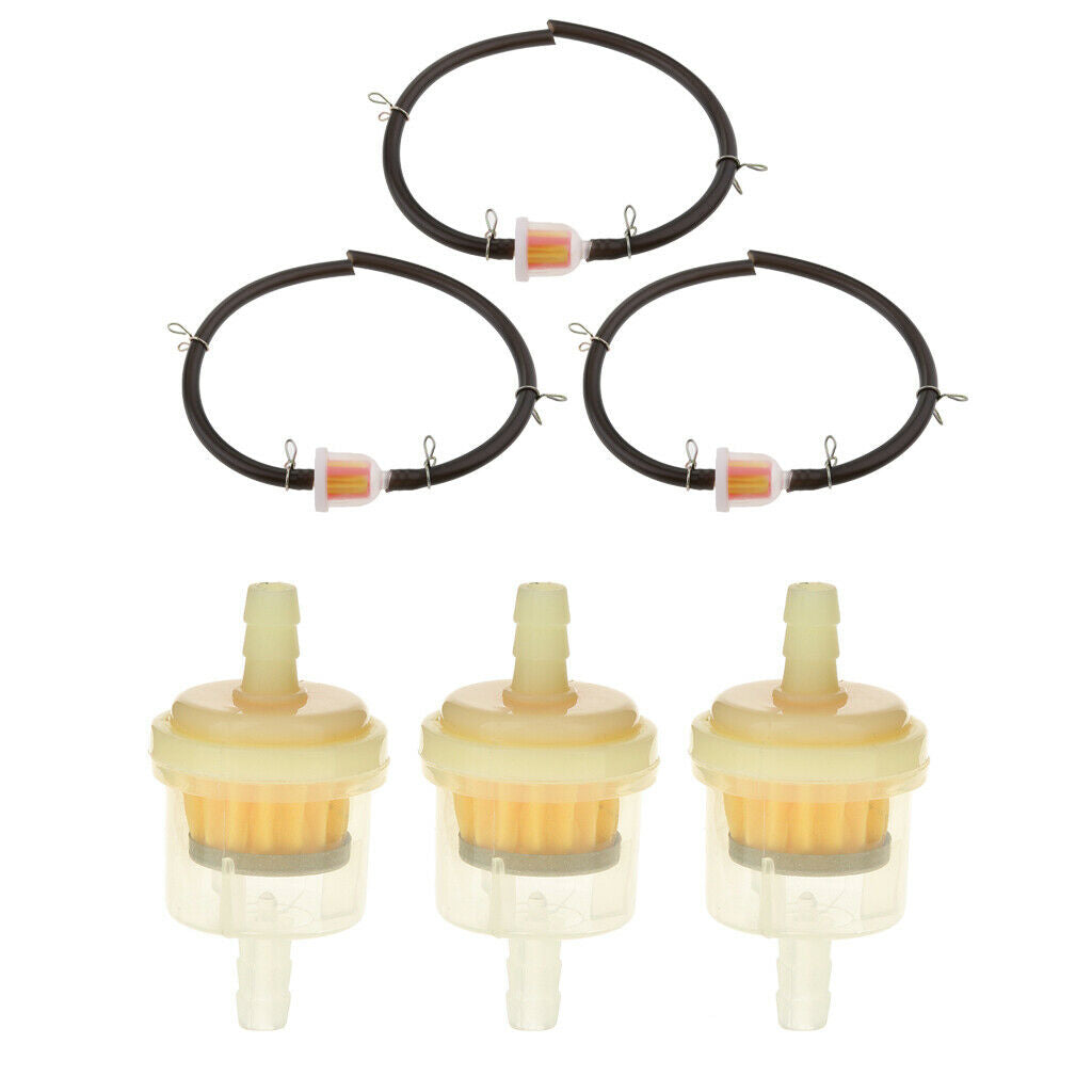 6X 47 49cc Mini Gas Hose Line Fuel Filter Kit for Dirt Pocket Bike ATV Quad