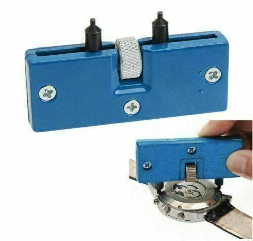 1x Adjustable Watch Repair Tool Kit Back Case Opener Cover Remover Screw Wrench-