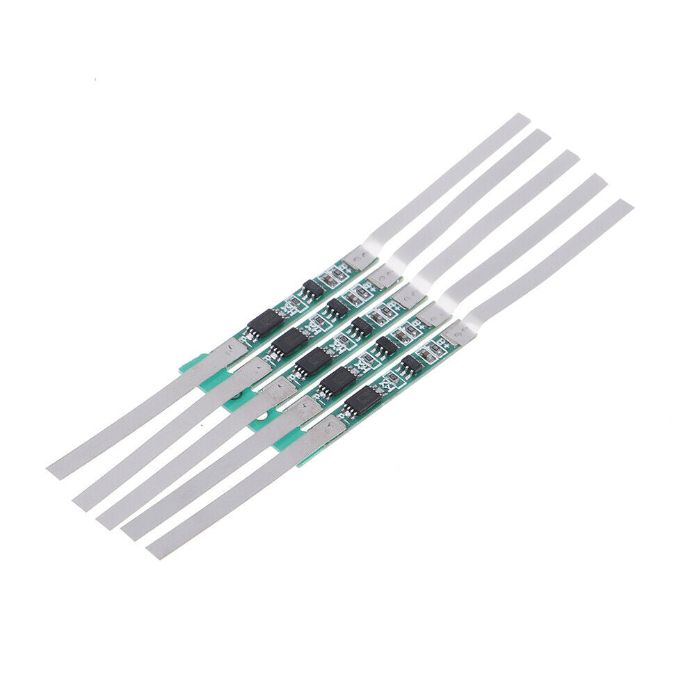 5Pcs 1s 3A PCB protection board for 3.7V 18650 Li-ion lithium battery soldDD