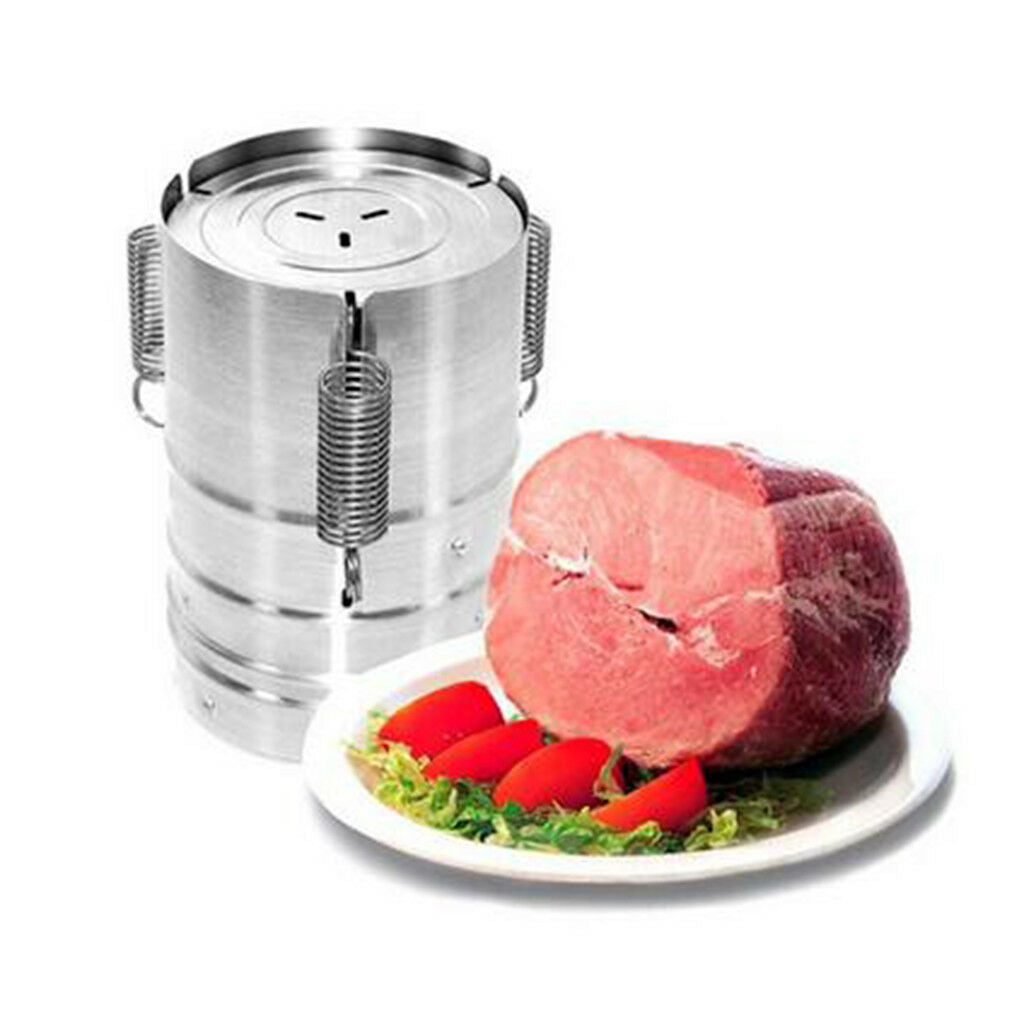 Ham Maker Stainless Steel Meat Press for Making Healthy Homemade 14.5cm Dia.