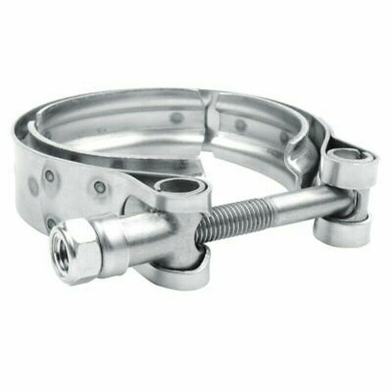 2.5 Inch 63mm Male/Female V-Band Clamp Flange Kit Turbo Downpipe Wastegate VU3T8
